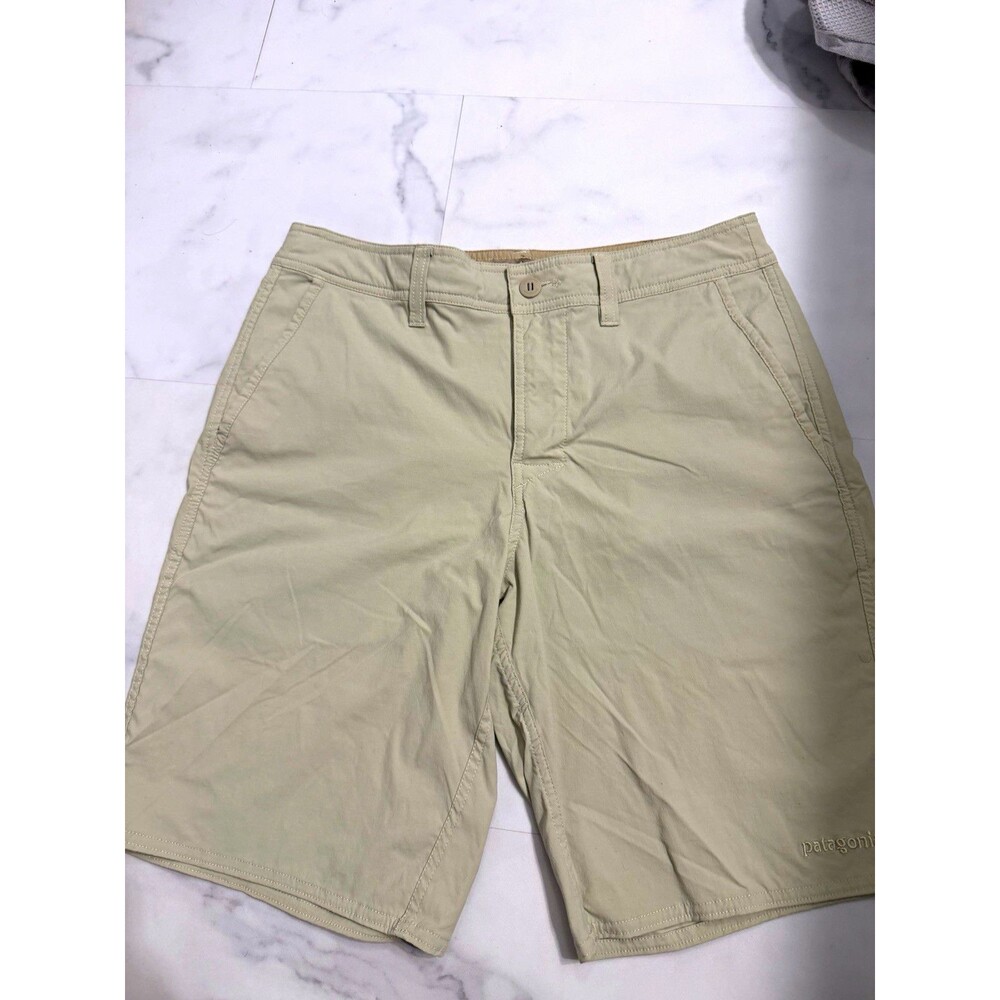 Patagonia Men’s Beige Chino Shorts Pockets 10" Inseam 86641